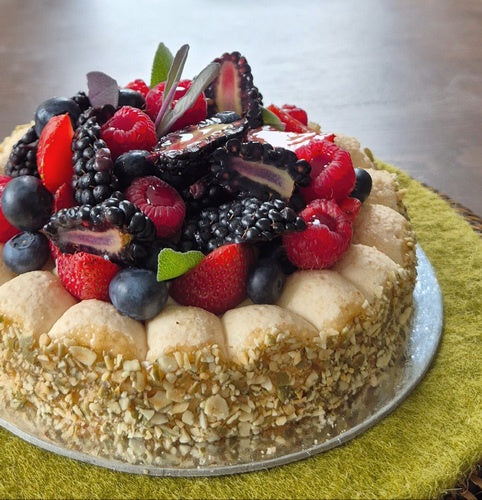 11th April - Daquoise Seasonal Fruits (Gluten Free)