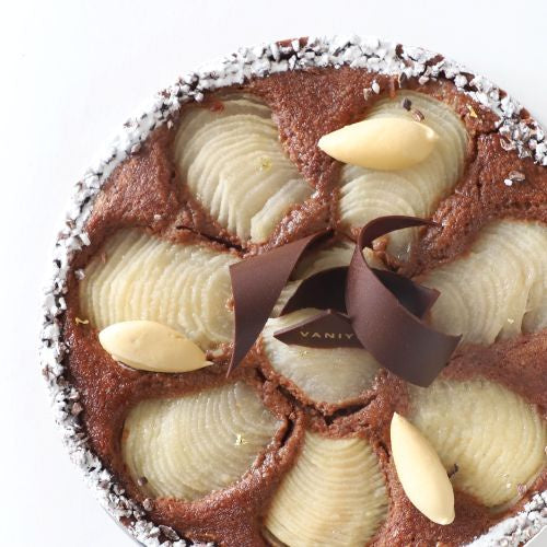 22nd Aug - Chocolate Pear Almond Tart