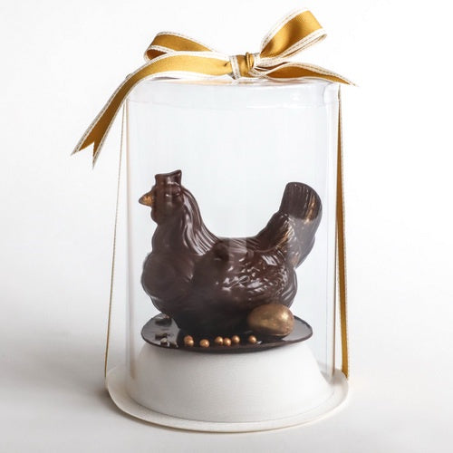 Hen Chocolate Figurine