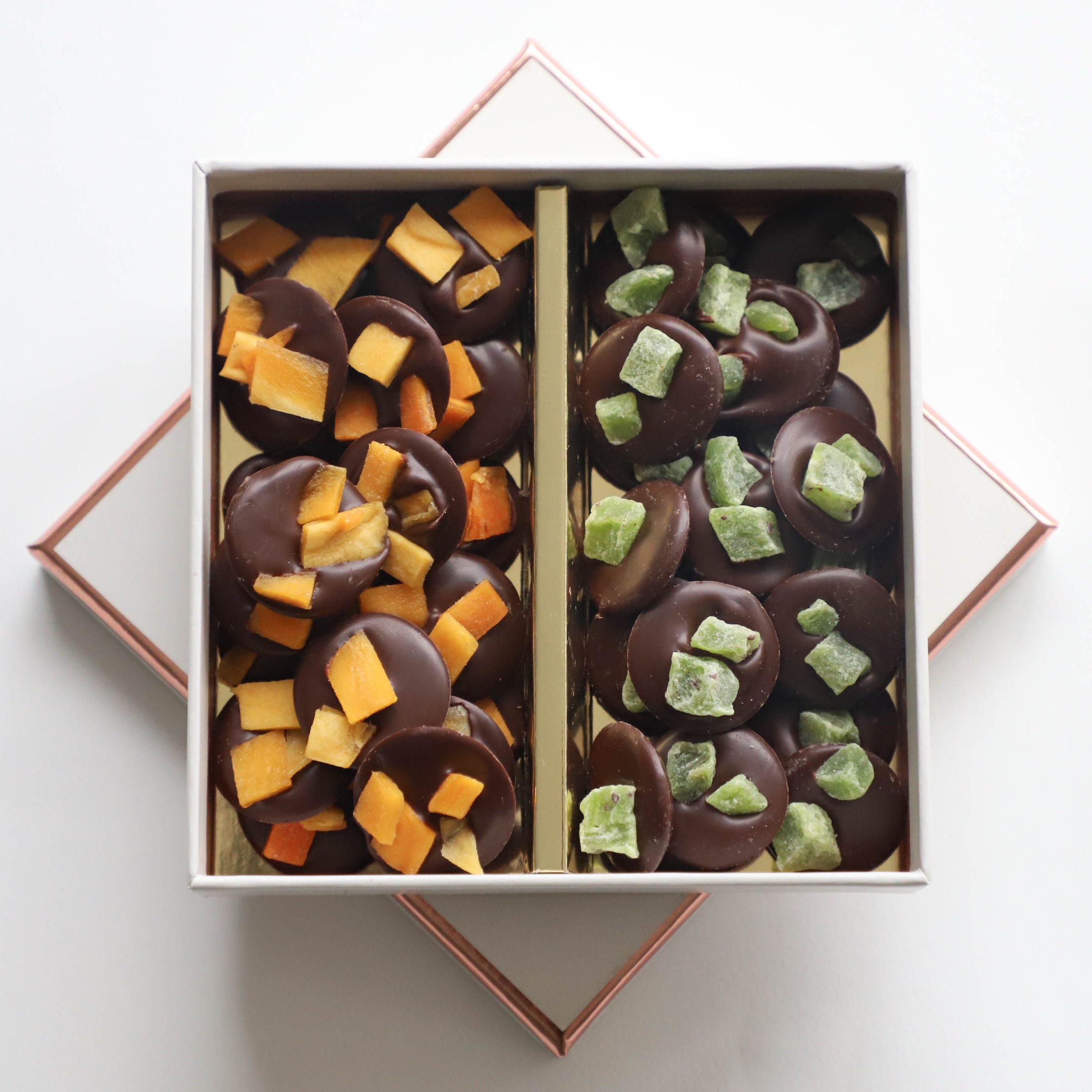Chocolates | Mendiants With Mango And Kiwi | Gluten Free | Auckland