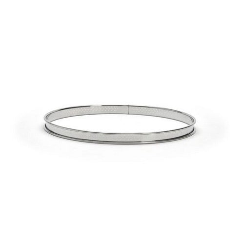DeBuyer 26cm Stainless Steel Tart Ring rolled hedge