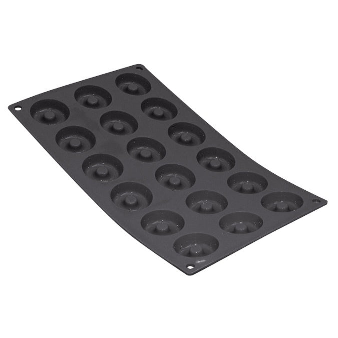 DeBuyer Tray 18 mini Savarins MoulFlex Silicone
