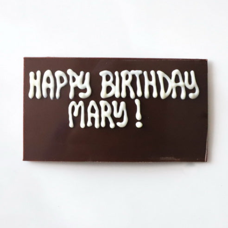 Personalised birthday message | Cake | Chocolate message | Cakes