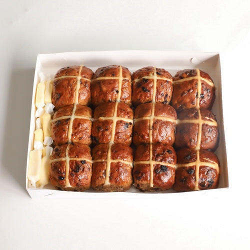 Hot Cross Buns box of 12