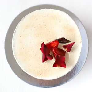 Fraisier birthday cake | Strawberry cake | Nut free celebration cakes