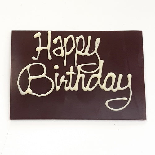 Personalised birthday message | Cake | Chocolate message