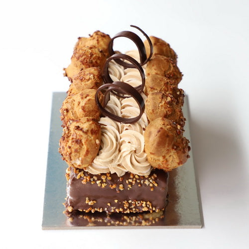 Paris-Brest Christmas Log